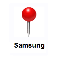 Round Pushpin on Samsung