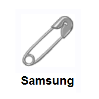 Safety Pin on Samsung