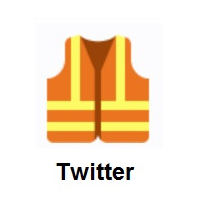 Safety Vest on Twitter Twemoji