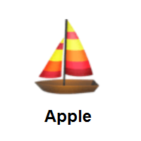 Sailboat on Apple iOS