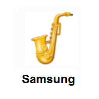 Saxophone on Samsung
