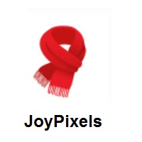 Scarf on JoyPixels