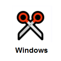 Scissors on Microsoft Windows