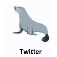 Seal on Twitter Twemoji