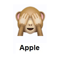 Mizaru- See-No-Evil Monkey on Apple iOS