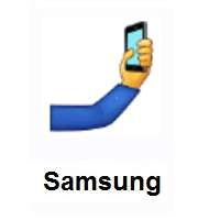 Selfie on Samsung