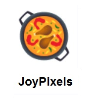 Paella: Shallow Pan of Food on JoyPixels