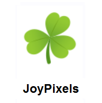 Shamrock on JoyPixels