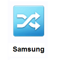 Shuffle Tracks Button on Samsung