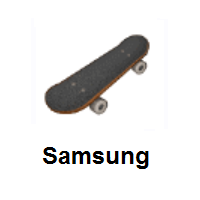 Skateboard on Samsung