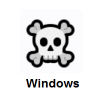 Skull and Crossbones on Microsoft Windows