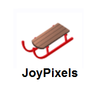 Sled on JoyPixels