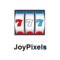 Slot Machine on JoyPixels
