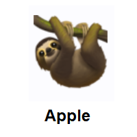 Sloth on Apple iOS