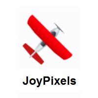 Small Airplane on JoyPixels