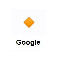Small Orange Diamond on Google Android