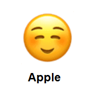 Smiley: Smiling Face on Apple iOS