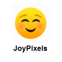 Smiley: Smiling Face on JoyPixels