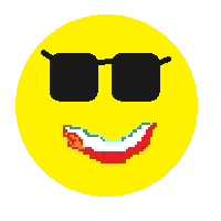Cool Face: Smiling Face with Sunglasses