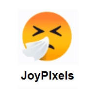 Sneezing Face on JoyPixels