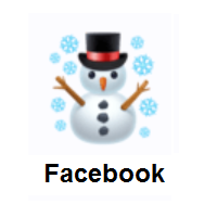 Snowman on Facebook