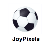 Soccer Ball on JoyPixels