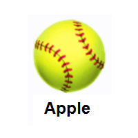 Softball on Apple iOS