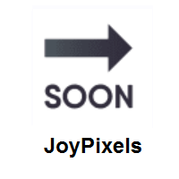 SOON Arrow on JoyPixels