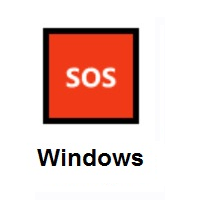 SOS Button on Microsoft Windows