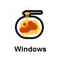 Spaghetti on Microsoft Windows