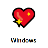 Sparkling Heart on Microsoft Windows