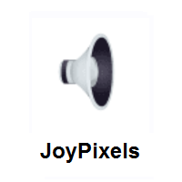 Speaker Low Volume on JoyPixels