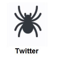 Spider on Twitter Twemoji