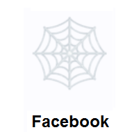 Spider Web on Facebook