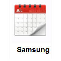 Spiral Calendar on Samsung
