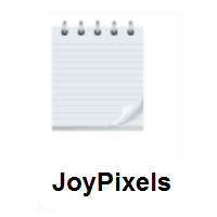 Spiral Notepad on JoyPixels