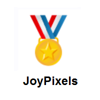 Sports Medal on JoyPixels