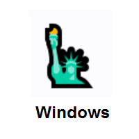 Statue of Liberty on Microsoft Windows