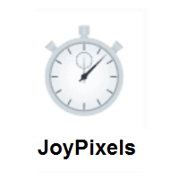 Stopwatch on JoyPixels
