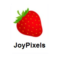 Strawberry on JoyPixels