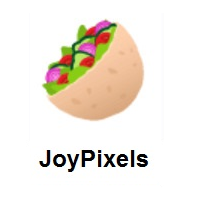 Stuffed Flatbread on JoyPixels