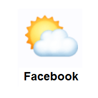 Cloud Cover: Sun Behind Cloud on Facebook