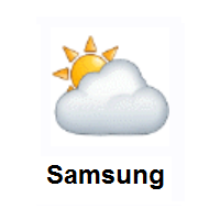 Cloud Cover: Sun Behind Cloud on Samsung