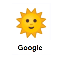 Sun With Face on Google Android