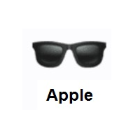 Sunglasses on Apple iOS
