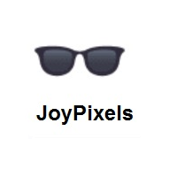 Sunglasses on JoyPixels