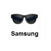 Sunglasses on Samsung