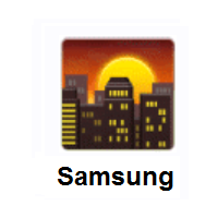 Sunset on Samsung