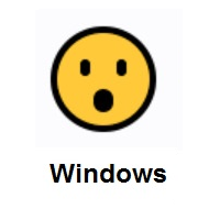 Surprised Face on Microsoft Windows