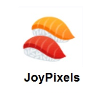 Sushi on JoyPixels